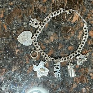 James Avery Charm Bracelet with charms!!